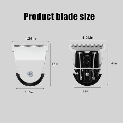 Mag Timmer Blade Replacement 2111 Blades Compatible with Wahl Sterling Mag Trimmers Blades,Fits Sterling Mag Trimmer 8841/8143 /8700/8779 and Beret 8841 Trimmer (Silver/1Pack)