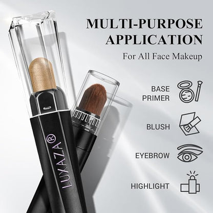 10PCS Eyeshadow Stick,Shimmer And Matte Brown Metallic Cream Eyeshadow Pencil Crayon with Smudge-proof & Waterproof,Eye Brightener Stick, Ideal Gift for Women - Espresso