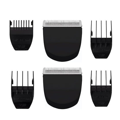Professional Peanut Clipper/Trimmer Snap On Replacement Blades #2068-300 - Compatible with Wahl Peanut Hair Clipper/Trimmer, 2 Pack Black