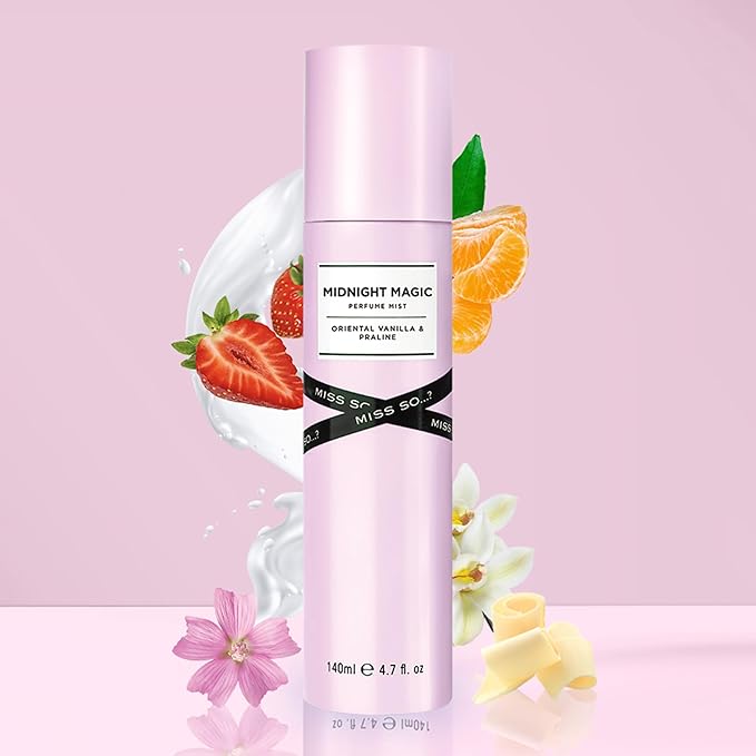 So...? Midnight Magic Perfume Mist for Women - 4.7 oz Mist - Pack of 3