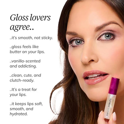 Mini Clutch Couture Lip Shine Gloss, Non-Sticky Lip Gloss, Vegan & Cruelty-free, High Shine Finish & Moisturizing - Starlight