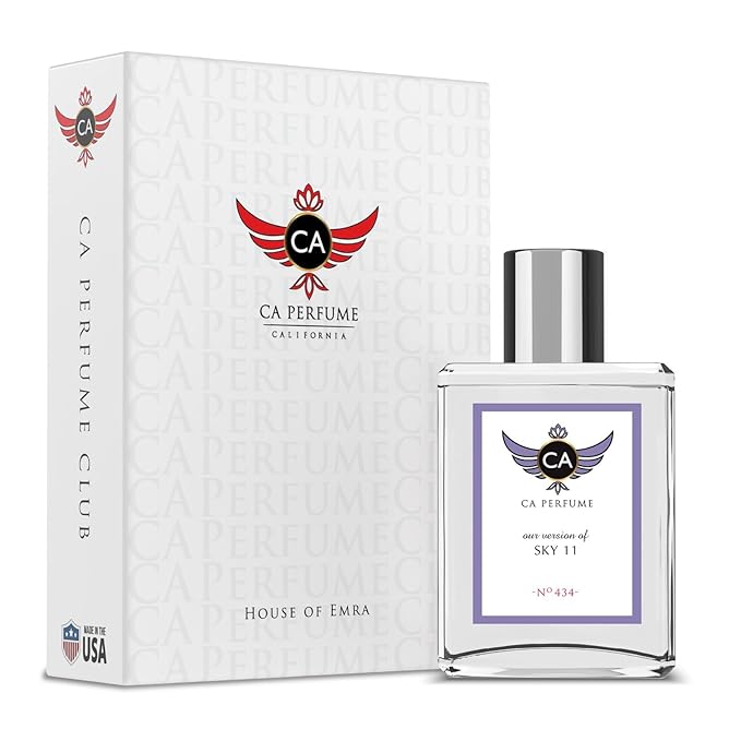 CA Perfume Impression of Sky 11 for Women and Men Long Lasting Unisex Fragrance Eau De Parfum 1.7 Fl Oz 50ml