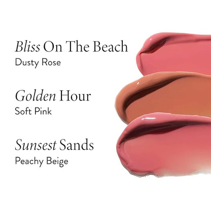 LAURA GELLER NEW YORK x Bliss Shine-n-Shield Lip Balm SPF 15, Bliss on the Beach - Nourishes, Hydrates & Protects Lips