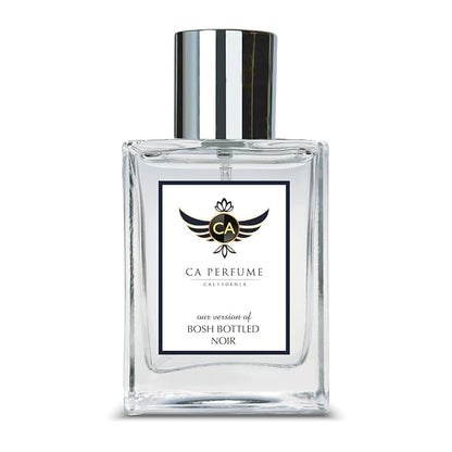 CA Perfume Impression of Bosh Bottled Noir for Men Woody Aromatic Fragrance Long Lasting Mens Cologne Eau De Parfum 1.7 Fl Oz 50ml