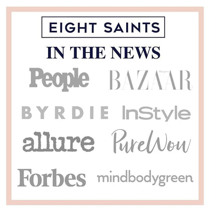 Eight Saints Bright Side Cream Facial Cleanser, Moisturizing Non-Foaming Daily Face Wash, Natural and Organic, Gentle and Effective Facial Cleanser, Makeup Remover, Nourishing and Hydrating, 2oz