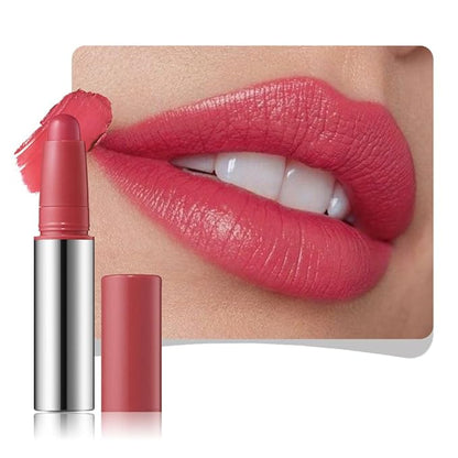 Rose pink Matte Lipstick Crayon - High Pigment Creamy Formula, Waterproof Long Lasting, Smooth Glide Application, Non-Sticklipstick, Ultra Thin Lightweight, Velvet Matte Lip Feel for Women 05#