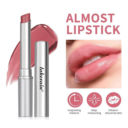 WEEMAY Honey Noir Pink Honey Lip Gloss, Deep Moisturizing Tinted Lip Balm, Nourishing honey Noir Lipstick, Pink Lip Gloss, Hydrating Lipgloss for All Skin Tones