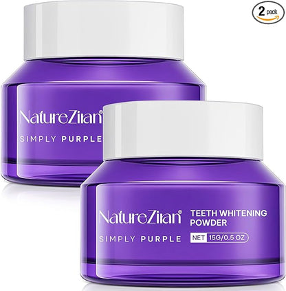 Teeth Whitening Powder - Teeth Whitening - Removes Stains - No Sensitivity - Toothpaste Power - Breath Freshener - for Coffee, Tea and Tobacco Stains 15g
