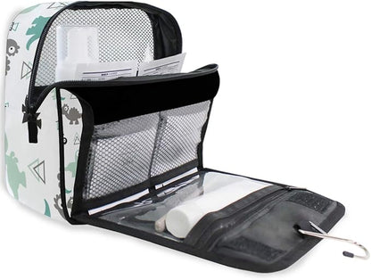 senya Hanging Travel Toiletry Bag Kit Makeup Case Cosmetics Organizer for Men Women
