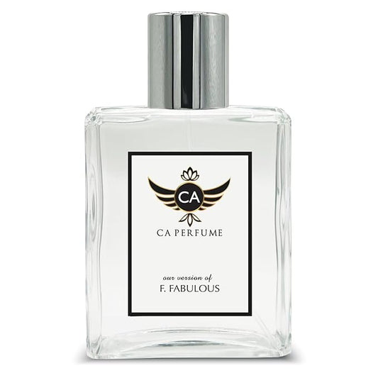 CA Perfume Impression of F. Fabulous For Women and Men Cologne Eau de Parfum Spray Bottle 3.4 Fl Oz/100ml
