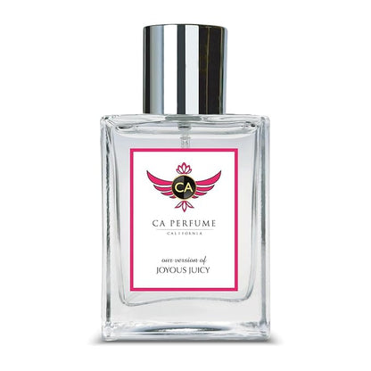 CA Perfume Impression of Joyous Juicy for Women Floral Fruity Gourmand Fragrance Long Lasting Perfumes for Women Eau De Parfum 1.7 Fl Oz 50ml