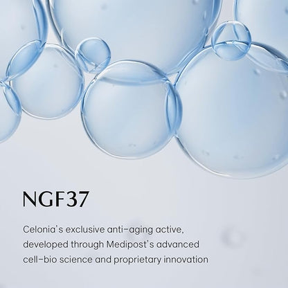 CELONIA Signature Bio Ampoule, Cell Growth Factors Face Serum, Bio Stem Cell Deep Repair Anti Aging Treatment, Reduce Fine Line & Wrinkles, Correcting Dark Spot & Redness, Minimizing Pores 35ml