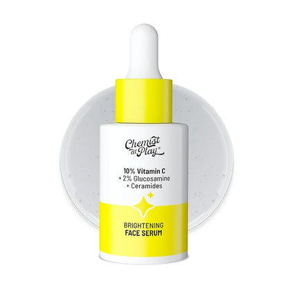 Chemist At Play Vitamin C Face Serum | Lightweight Daily Serum for Skin Care Routine | 30ml