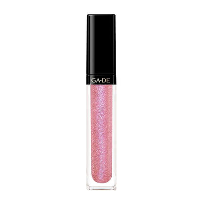 GA-DE Crystal Lights Lip Gloss, 810 - Enriched with Light-Reflecting Crystal Pearls - Smooth Silky, Rich Color - Moisturizes and Adds Shine - 0.2 oz