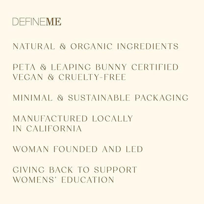 DefineMe Citrine Crystal Infused Natural Perfume Mist, Sofia Isabel Scent, 0.95 FL OZ