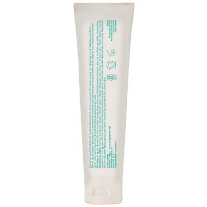 Desert Essence Tea Tree Oil & Neem Toothpaste - Fluoride-Free, Gluten-Free, SLS Free Formula - Vegan, Herbal Toothpaste for Plaque Reduction - Wintergreen Flavor, 6.25 oz