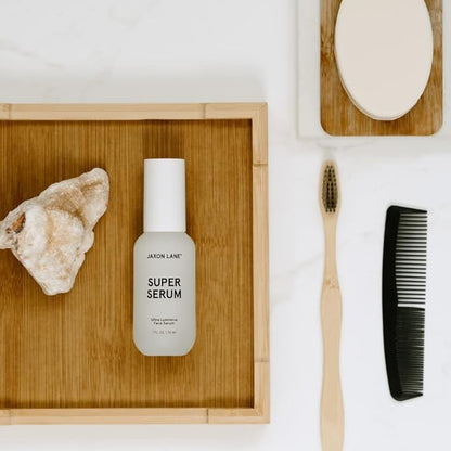 SUPER SERUM Anti Aging Serum for Face: 5% Niacinamide Serum, Bakuchiol Serum, Vitamin C Face Serum for Men Korean Skin Care Tranexamic Acid Textured skin treatment, Pore Minimizer JAXON LANE 2 Bottles