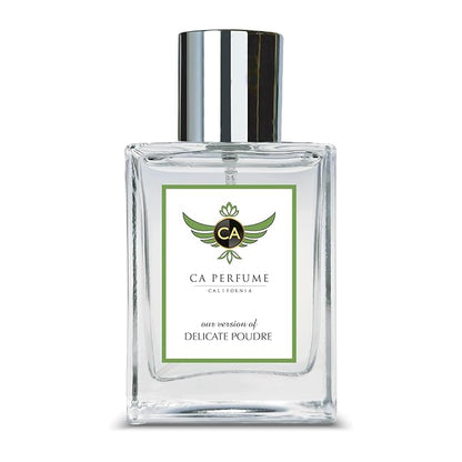 CA Perfume Impression of Delicate Poudre for Women Floral Woody Musk Fragrance Long Lasting Perfumes for Women Eau De Parfum 1.7 Fl Oz 50ml