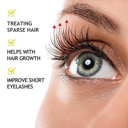 Lanthome Organic Castor Oil Cold Pressed Certified (1.7 Floz with Eyelash Kit), Black Castor Oil for Eyelashes, Eyebrows & Skin Moisturizer, Hair Growth Hexane Free