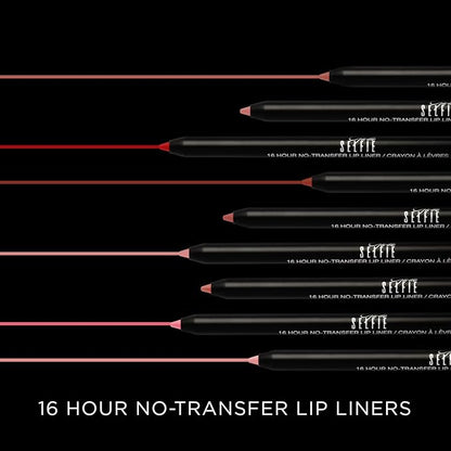 GA-DE Selfie 16 Hours Lip Liner, 857 - Long-Lasting, Transfer-Resistant Lip Liner Pencil - Lightweight, Creamy Soft Texture, High-Pigmented - 0.02 oz