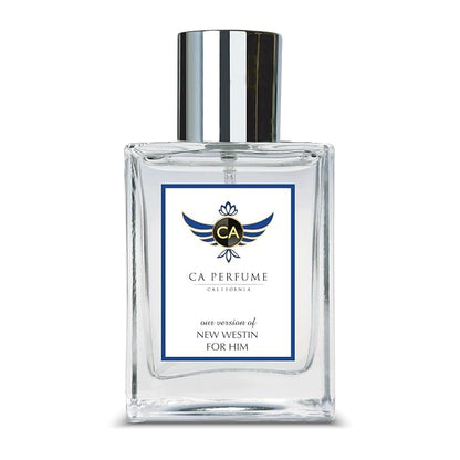 CA Perfume Impression of New Westin For Him for Men Aromatic Fragrance Long Lasting Mens Cologne Eau De Parfum 1.7 Fl Oz 50ml