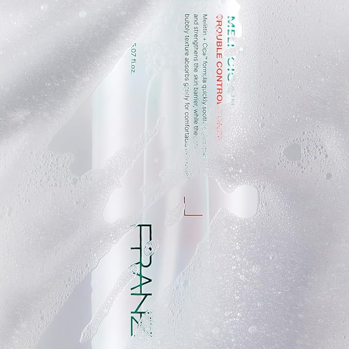FRANZ Meli-CICA Trouble Control Toner – Soothing Acne Toner with Melittin & CICA – Oil-Free, Calming Formula for Sensitive & Acne-Prone Skin – 150ml / 5 fl.oz.