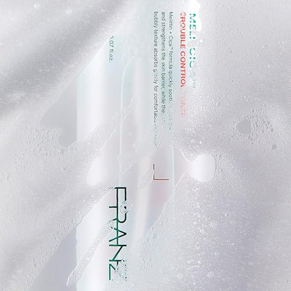 FRANZ Meli-CICA Trouble Control Toner – Soothing Acne Toner with Melittin & CICA – Oil-Free, Calming Formula for Sensitive & Acne-Prone Skin – 150ml / 5 fl.oz.