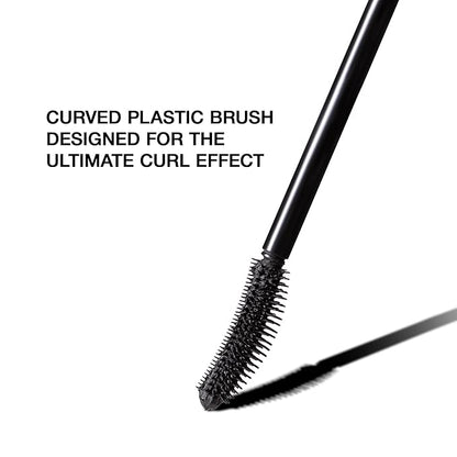 Black Mascara Queen Cobra – Volumizing, Curling, Lengthening – Soft Brush for Smooth Application – Long-Lasting & Weather-Proof – 0.34 fl.oz. - Made in Italy