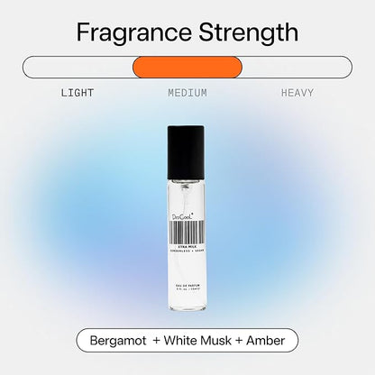 DedCool Eau de Parfum | Xtra Milk | Genderless Luxury Fragrance | Bergamot, White Musk & Amber | Non-Toxic, Vegan | Long-Lasting Perfume for Men & Women | Clean, Sophisticated Aroma | 15 mL