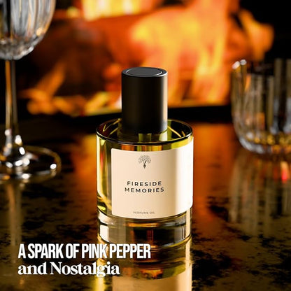 Fireside Memories Perfume Inspired by The Fire PlacE | Eau de Perfum - Long Lasting Perfume for Women and Men (Unisex) – 50ml with 30ml Fireside Memories (Pack of 2)