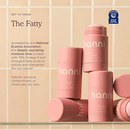 HANNI Gift Set Trio | Including Splash Salve, Water Balm & Fatty, Moisturizing and Hydrating Best Sellers