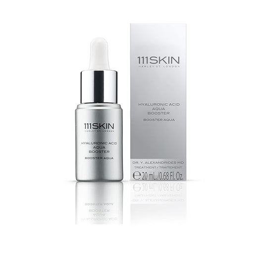 111SKIN Hyaluronic Acid Aqua Booster | Daily Serum with Multi-Action Formula | Lock in Hydration & Combat Dryness (0.68 oz)