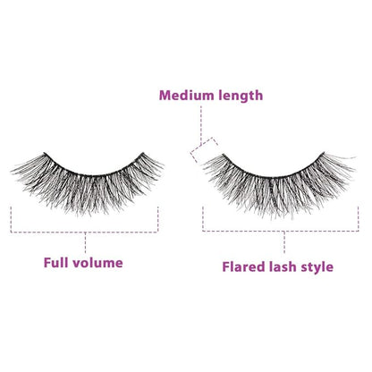 Ardell Double Up False Eyelashes – Double Demi Wispies Strip Lashes, Wispy Dramatic Look, Reusable Fake Lashes for Women, 4 Pairs