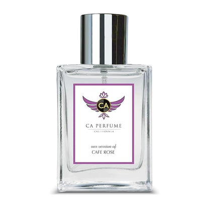 CA Perfume Impression of Cafe Rose For Women & Men Fragrance Eau de Parfum Spray Bottle 1.7 Fl Oz/50ml-X1