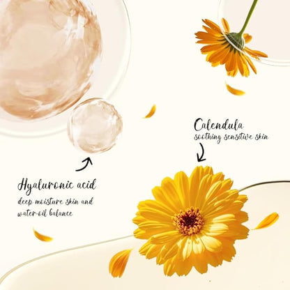CATKIN Beige Tinted Face Makeup Primer Base Brighten Even Skin Tone Correcting Cream Veil Blur Pores Oil Control Infused with Hyaluronic acid Light Make up for All Skin