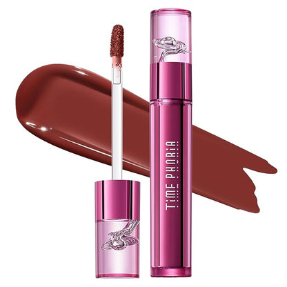 Blurring Lip Tint - Shine Lip Gloss to Soft Blurry Lip Matte Finish, Long-Lasting Lip Stain, Smooth and Blur lip lines, Weightless Watery-Velvet Feel, Hydrating & Non-Sticky (001 FLUX)