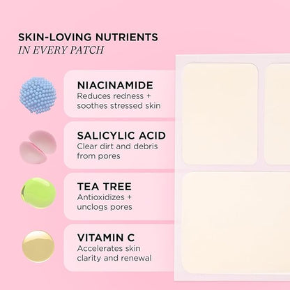 ZitSticka Pimple Patches for Face and Body, Goo Getter Hydrocolloid Patches to Cover Zits & Blemishes, Acne Patches or Zit Spot Stickers, Body Blemish Patch (Body Patch 9 Pack)