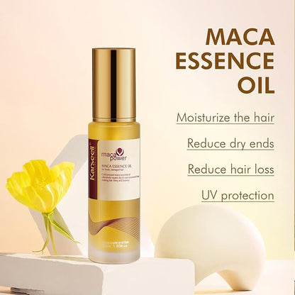 Karseell Moroccan Argan Oil for Hair Healing Cold Pressed Weightless Argan Oil Hair Serum for Dry Damaged Hair 50ml