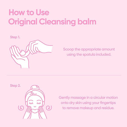 BANILA CO Clean it Zero Original Cleansing Balm | Korean Makeup Remover, Cleansing Oil, Facial Cleanser for All Skin Types | Vegan | Made with Acerola Berry & Vitamin C (50ml / 1.69 fl.oz)