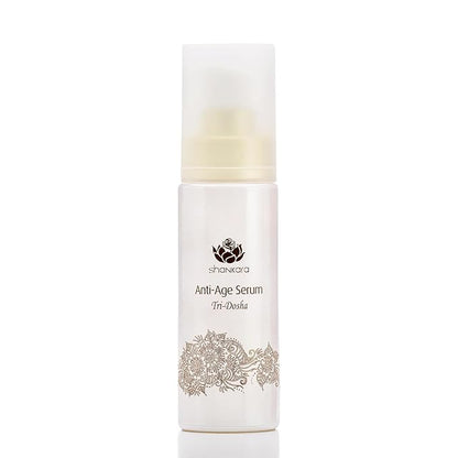 Shankara Ageless Vitamin C Serum with Gotu Kola for Hydrated, Younger-Looking Skin – Herbal Neck and Face Serum for Dark Spots, Fine Lines, Wrinkles – Cruelty-Free, Fragrance-Free (30ml)
