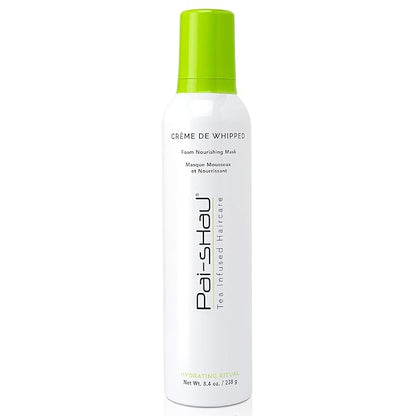 Pai-Shau Crème de Whipped - Nourishing Foam Hair Mask for Damaged & Dry Hair - Restores Strength & Hydration - 8.4 Oz