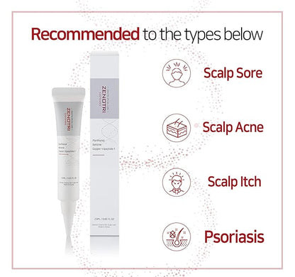 Hair Care Scalp Essence | 25ml 0.85fl oz | Itchy Scalp Acne and Seborrheic Dermatitis Relief | Soothing and Nourishing