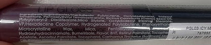 Palladio Lip Gloss, Non-Sticky Lip Gloss, Contains Vitamin E and Aloe, Offers Intense Color and Moisturization, Minimizes Lip Wrinkles, Softens Lips with Beautiful Shiny Finish, Icy Mauve