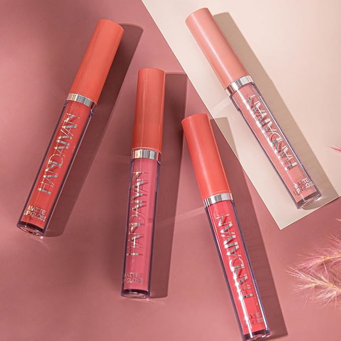 BestLand 3Pcs Matte Liquid Lipstick Set for Women - 24H Transfer-Proof, Moisturizing & Non-Sticky Lip Gloss I Bold Berry, Warm Rose, Muted Pink I Vegan + Cruelty-Free for Daily & Party