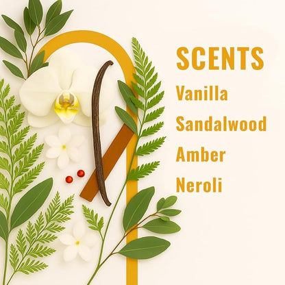 Brume De Soleil – Travel-Size Vanilla & Sandalwood Body Mist for Women with Warm Amber & Neroli – Sweet, Long-Lasting Luxury Fragrance Spray