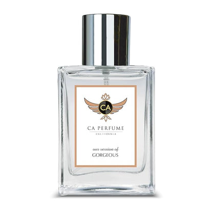 CA Perfume Impression of Gorgeous for Women Floral Woody Musk Fragrance Long Lasting Perfumes for Women Eau De Parfum 1.7 Fl Oz 50ml