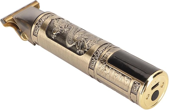 Hair Clippers for Men, Electric Engraved Dragon Hair Trimmer Shaver with Guide Combs, Rechargeable, Efficient Grooming, Quiet, Strong Copper Motor for Standby Haircut