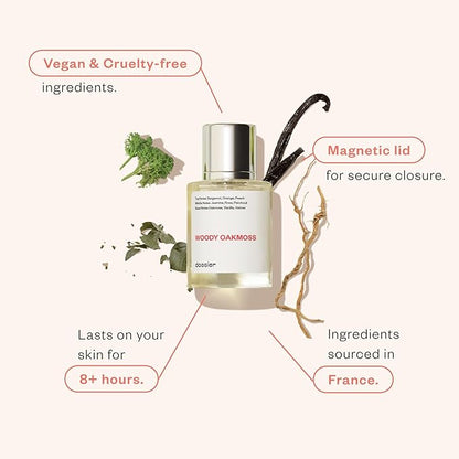 Dossier - Woody Oakmoss - Eau de Parfum - Inspired by C. Coco Mademoiselle - Perfume Luxury - Pure Infused - Paraben-Free - Vegan - For Women - Fragrance 3.4 Fl oz (Spray 100ml)