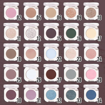 Single Matte Eye Shadow Palette Makeup, Coffee Matte Eyeshadow For Mature Women, Monochrome Eye Shadow Makeup, Pigmented Waterproof Sombras Para Ojos, Vegan, Talc, Paraben & Cruelty Free, 27