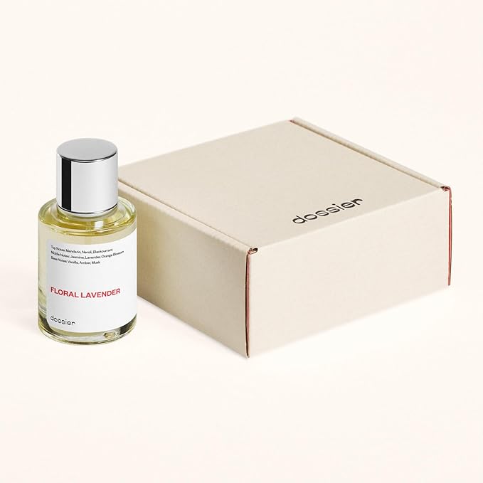 Dossier - Floral Lavender - Eau de Parfum - Inspired by YL's Libre - Perfume Luxury - Pure Infused - Paraben-Free - Vegan - For Women - Fragrance 1.7 Fl oz (Spray 50ml)